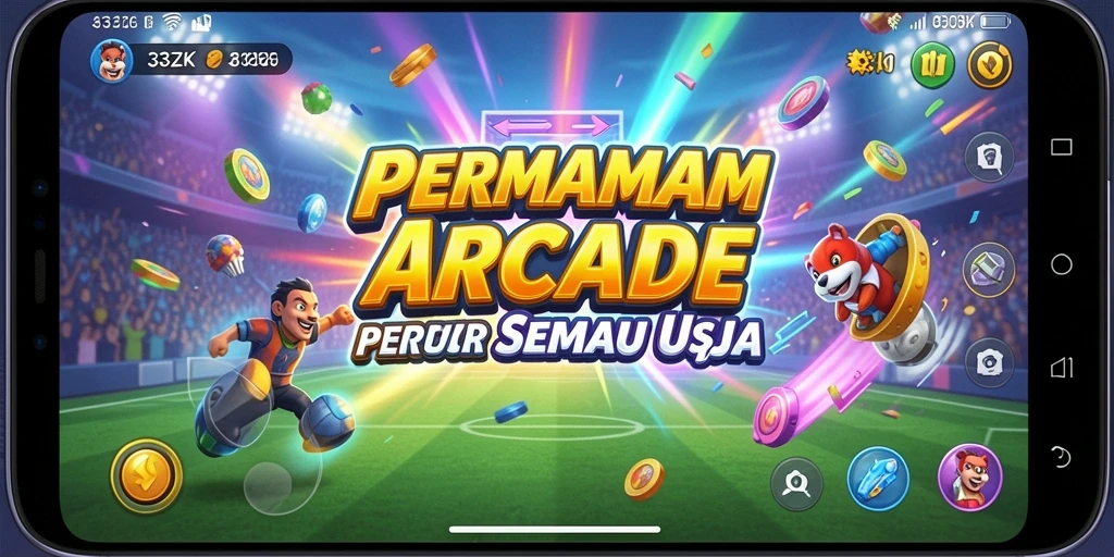 Tampilan gameplay seru dari 33ZK di level menantang.