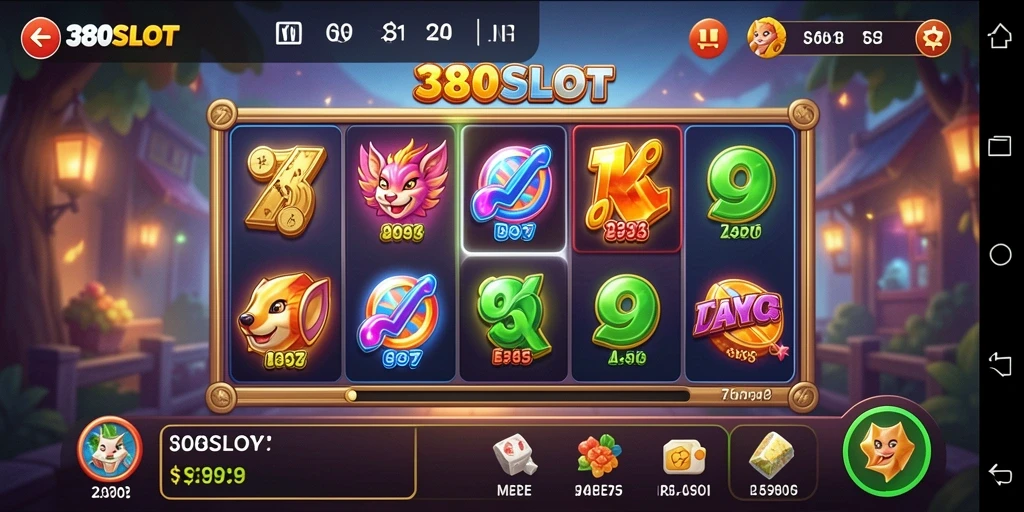 Tampilan gameplay menarik di 380SLOT, dengan banyak pilihan mesin slot.