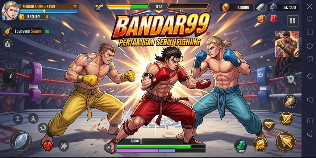 Tampilan gameplay menarik dalam BANDAR99 dengan pertarungan yang mendebarkan.