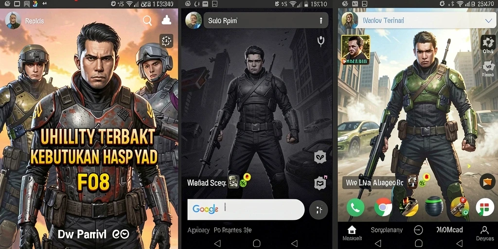 Tampilan antarmuka FO8 menampilkan fitur utilitas yang intuitif.