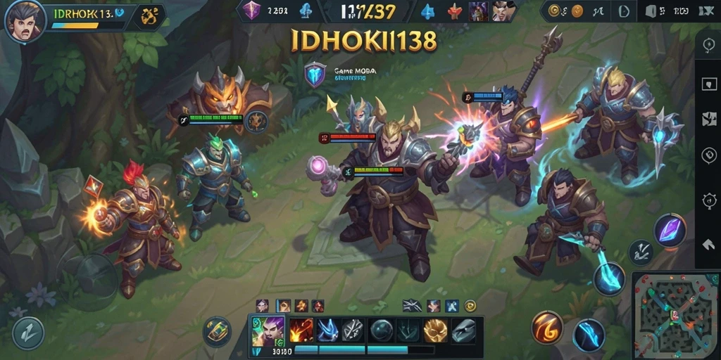 Tangkapan layar gameplay epik dari IDRHOKI138.