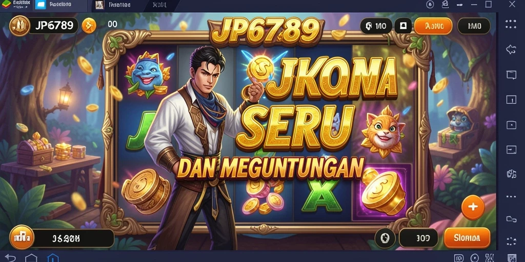 Tampilan gameplay slot yang menarik dan penuh warna.