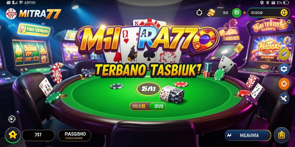 Screenshot permainan MITRA77 yang menampilkan pengalaman kasino yang seru.
