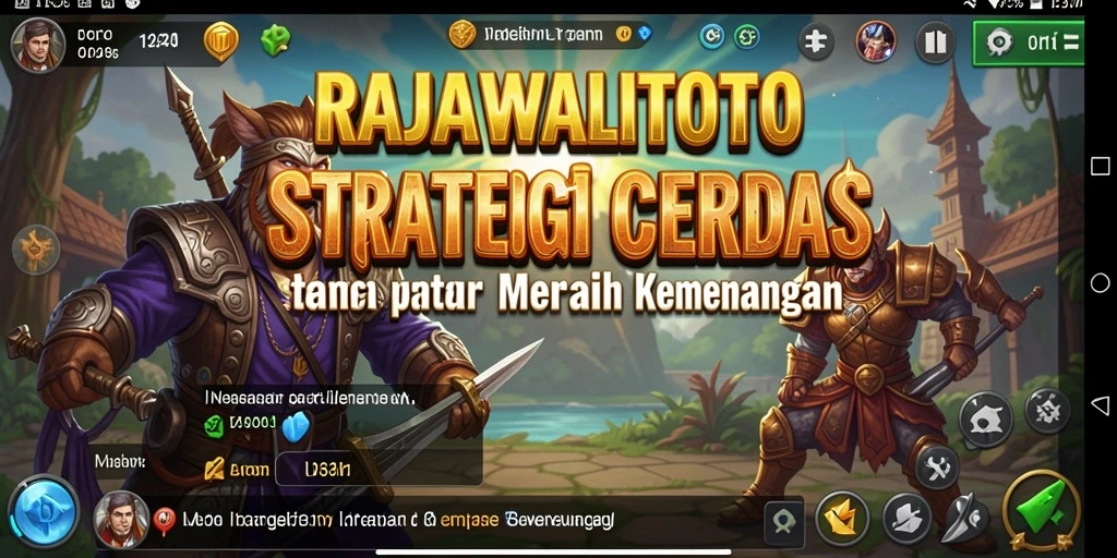 Tampilan gameplay RAJAWALITOTO yang mendebarkan dan penuh strategi.