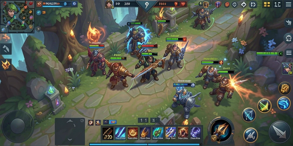 Screenshot gameplay RP62RP menunjukkan aksi seru dan karakter unik dalam pertempuran.