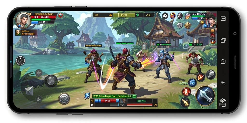 Tampilan menarik dari gameplay RPRR yang penuh aksi.