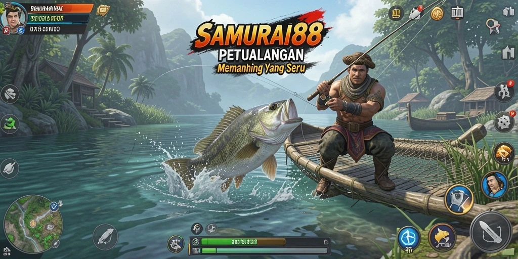 Tangkapan besar di tengah lautan dalam SAMURAI88.