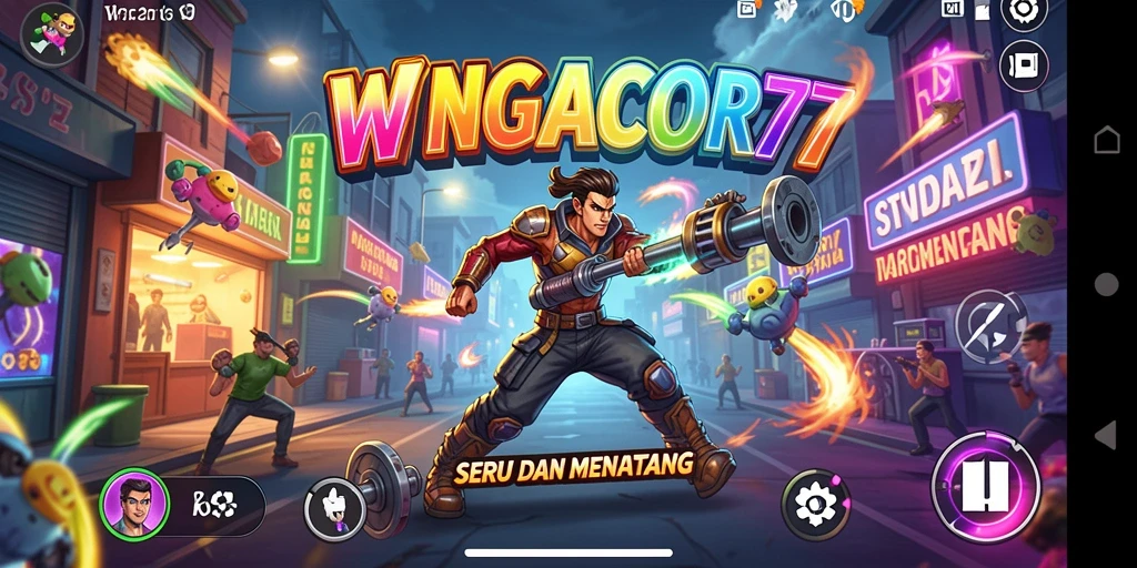 Gameplay intens WINGACOR77 yang penuh tantangan dan keseruan.